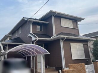 東金市T様 【担当職人さんが丁寧に塗装してくれたことに本当に感謝しています。】