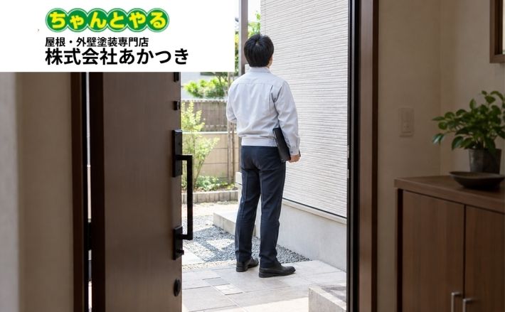 外壁塗装の訪問販売に注意｜東金市・大網白里市・茂原市で契約前に確認すること