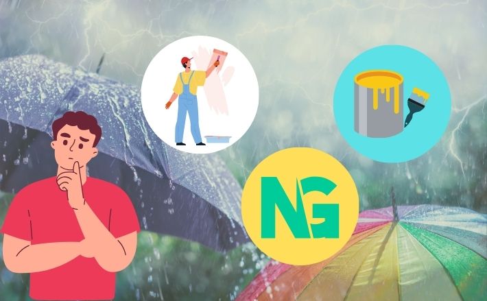 なぜ雨の日はNG？塗膜の品質に与える影響とは