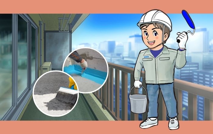 【大網白里市】ベランダ防水｜FRP_ウレタンの違い・費用・点検周期