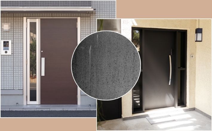 アルミ玄関ドアに現れる「白い汚れ」の正体