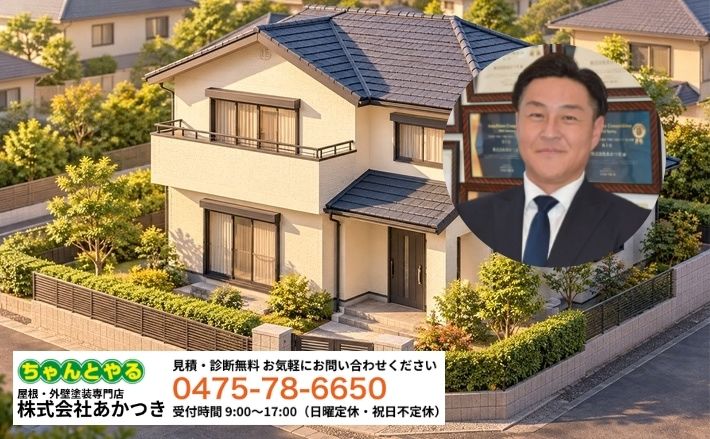 東金市の外壁塗装は株式会社あかつきへご相談ください